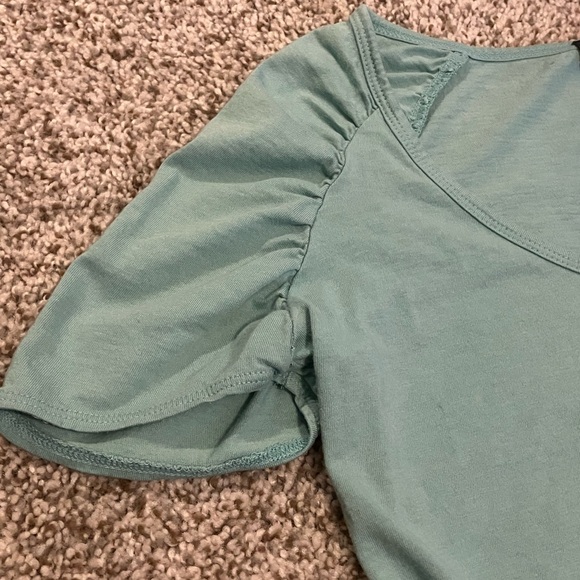 The Limited teal stretchy top - Picture 5 of 8